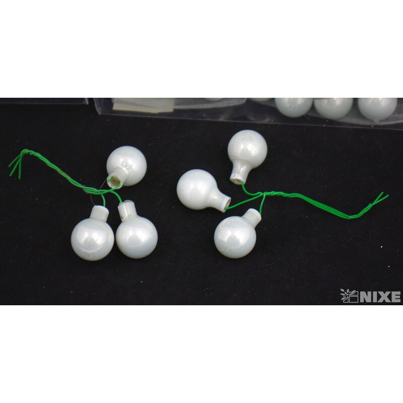 KOULE NA DR. 2x10,5cm 144ks*BÍLÁ