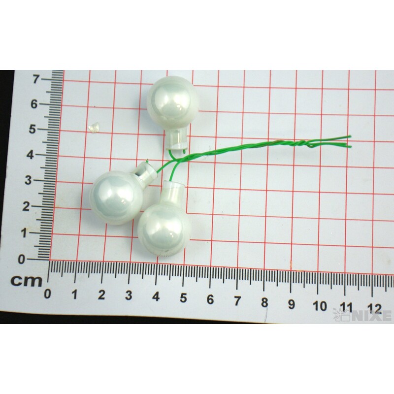 KOULE NA DR. 2x10,5cm 144ks*BÍLÁ