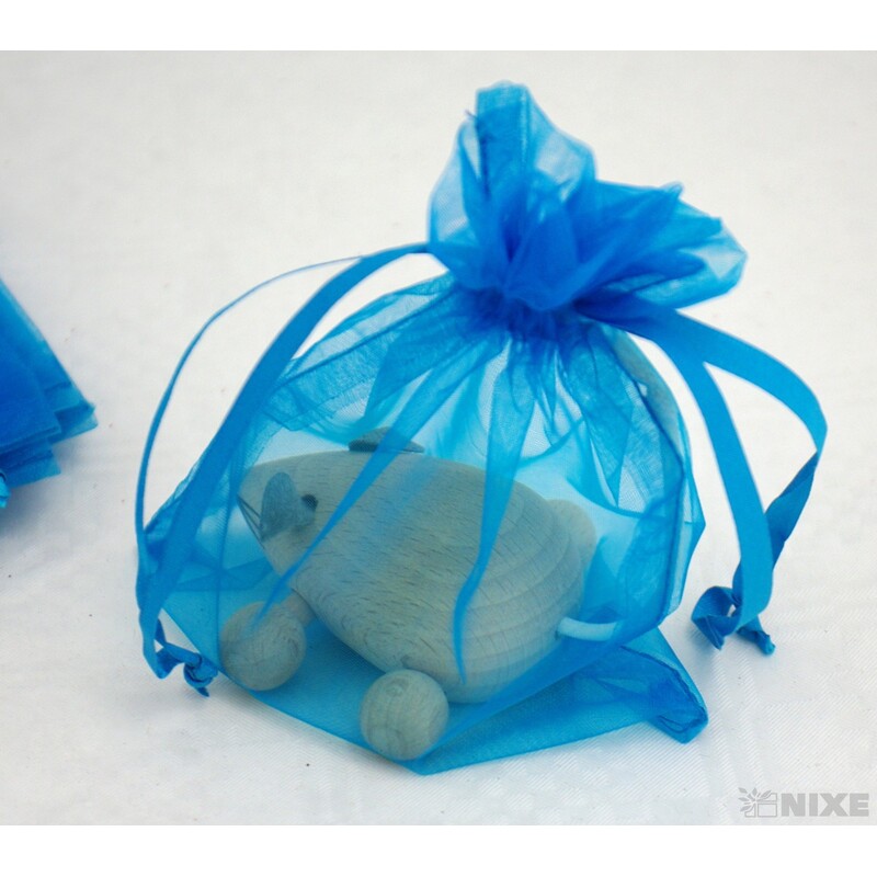 SÁČEK ORGANZA 14x22cm*ČERVENÁ