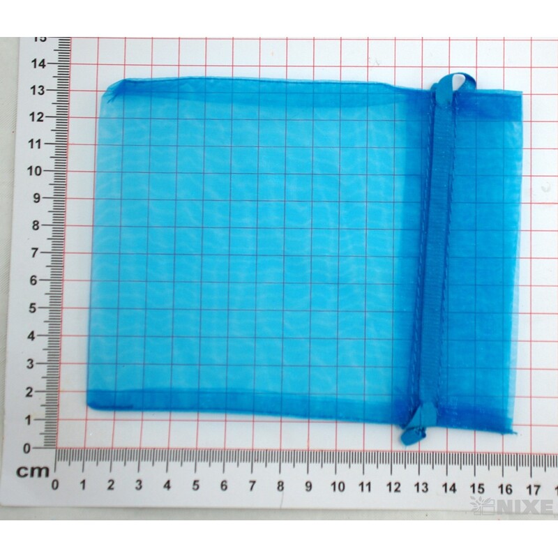 SÁČEK ORGANZA 14x22cm*ČERVENÁ