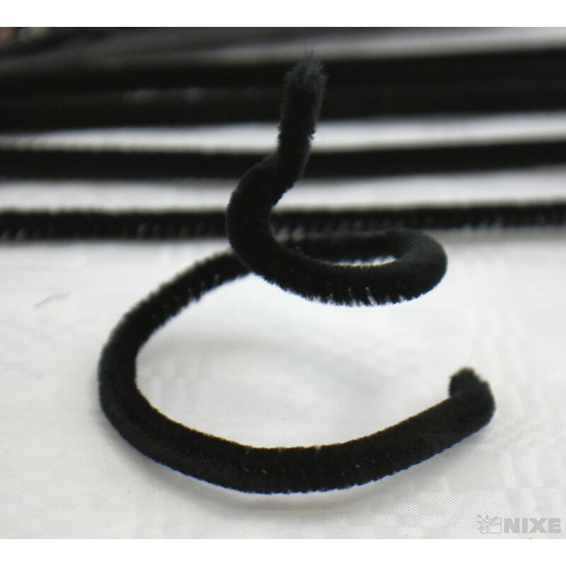 DRÁTEK ŽINYLKA 8mmx31cm 100ks*ČERNÁ