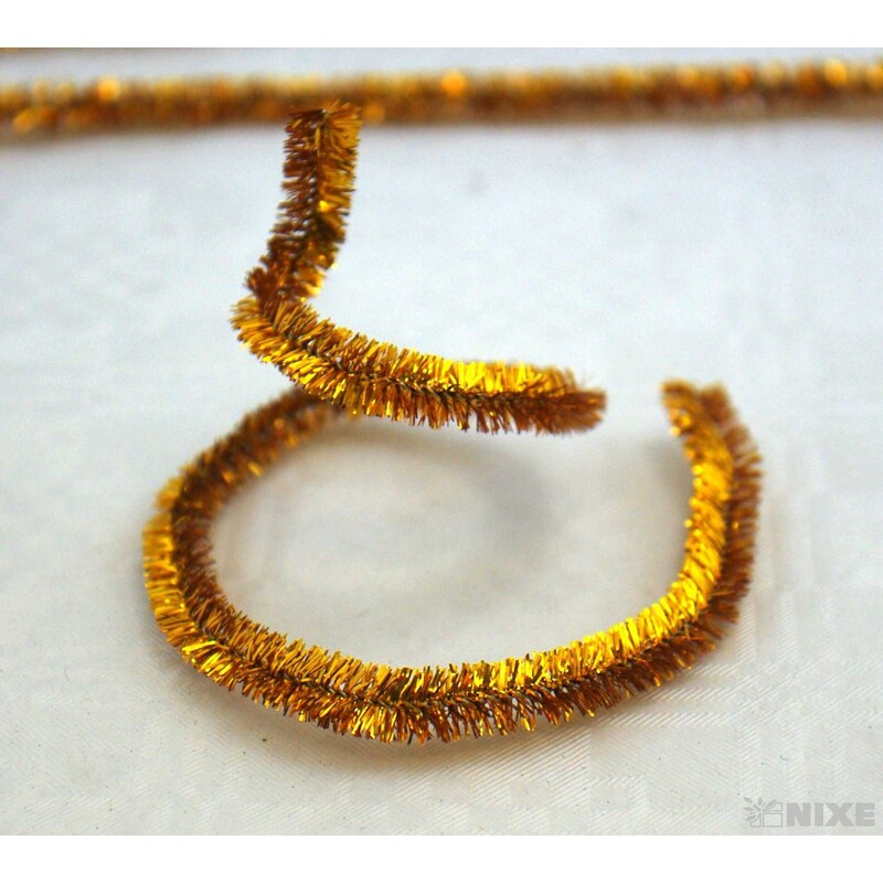 DRÁTEK ŽIN. MET 8mmx31cm 100ks*ZLATÁ ANT.