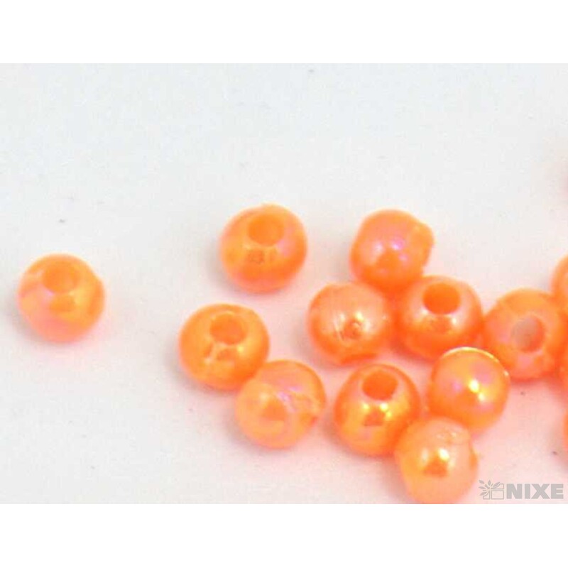 KORÁLKY 3mm 50g*ORANŽOVÁ