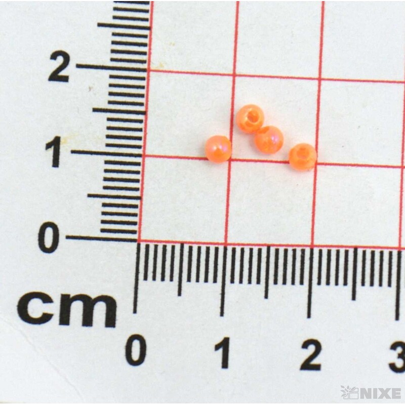 KORÁLKY 3mm 50g*ORANŽOVÁ