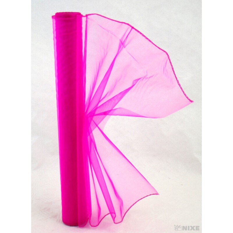 ORGANZA 38cmx9yd*FUXIE 008