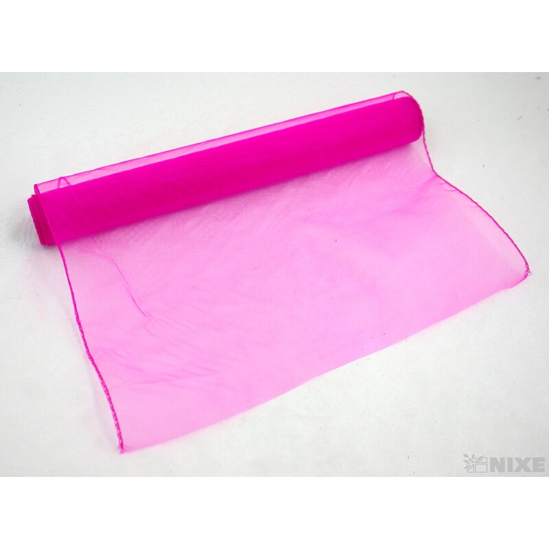 ORGANZA 38cmx9yd*FUXIE 008