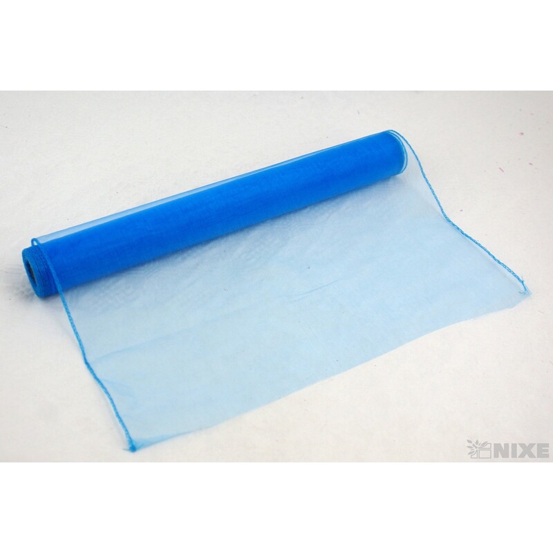 ORGANZA 38cmx9yd*MODRÁ 038