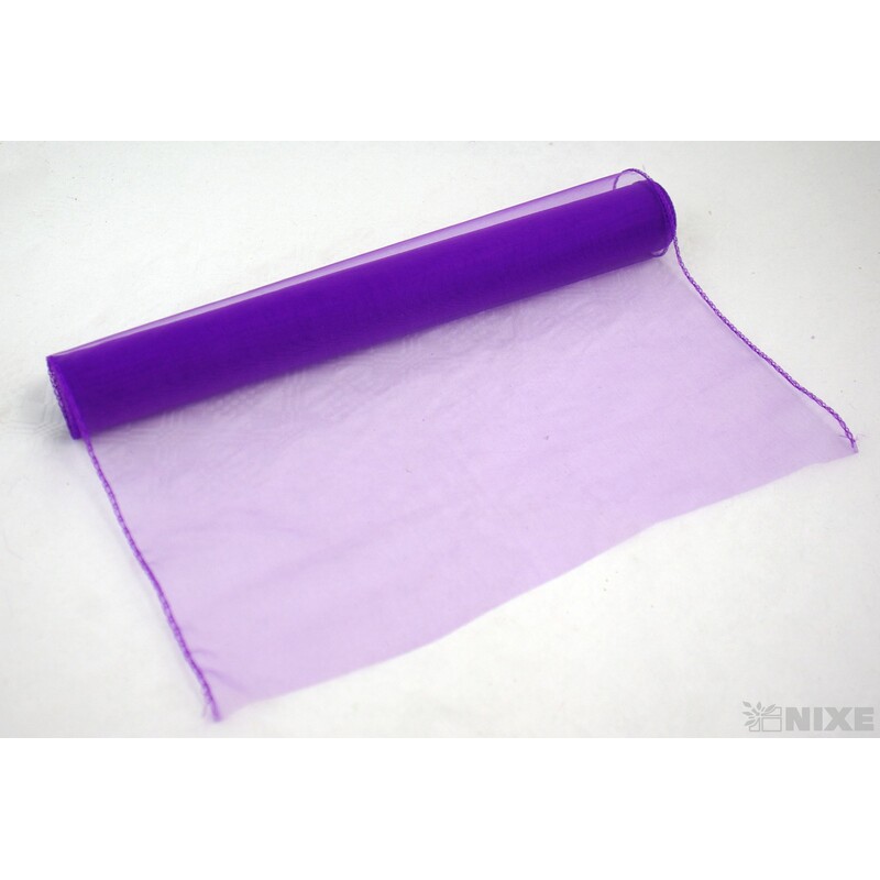 ORGANZA 38cmx9yd*FIALOVÁ 044