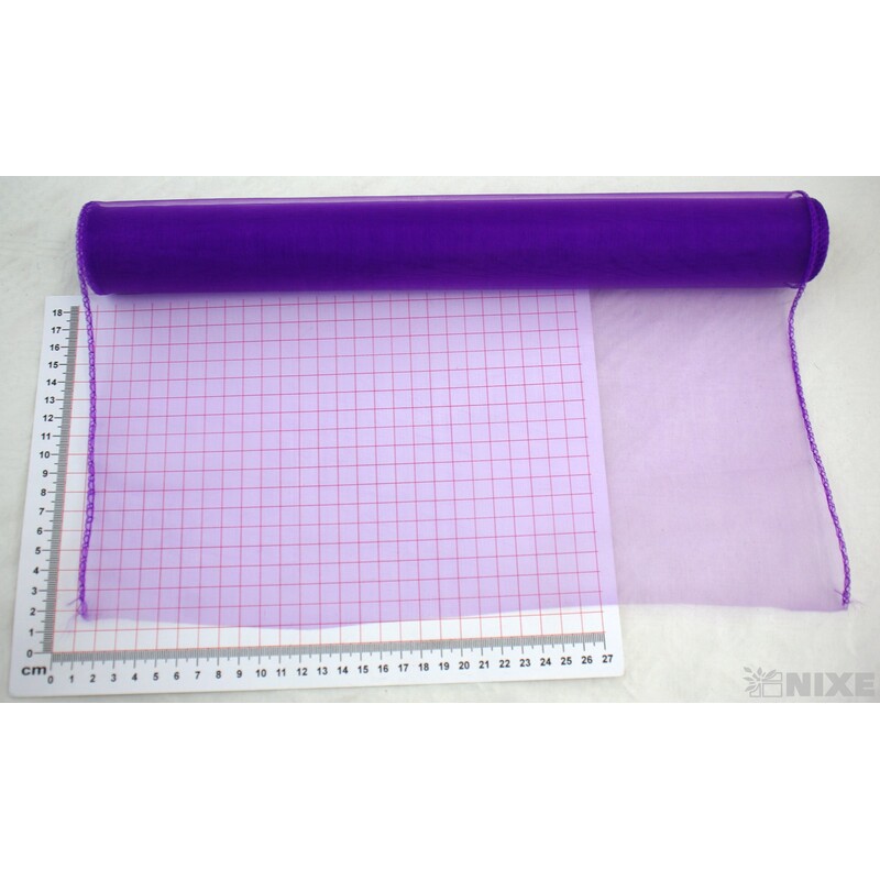 ORGANZA 38cmx9yd*FIALOVÁ 044