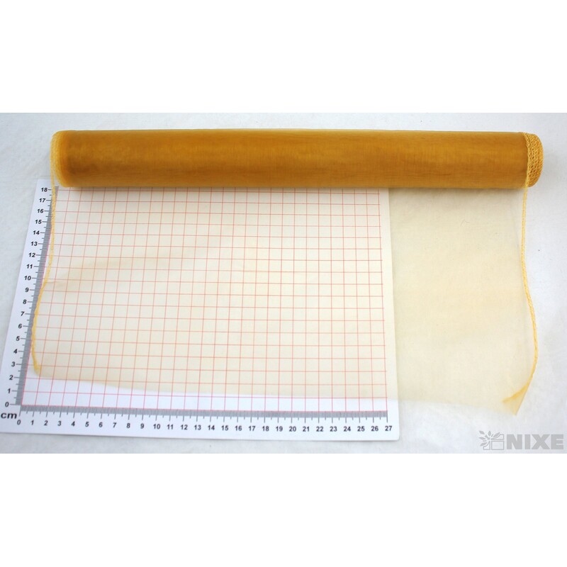 ORGANZA 38cmx9yd*SKOŘICOVÁ 057