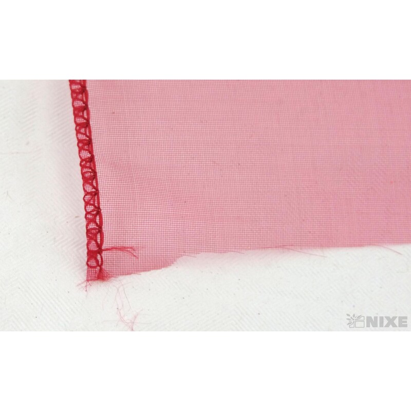 ORGANZA 38cmx9yd*ČERVENÁ TM. 002