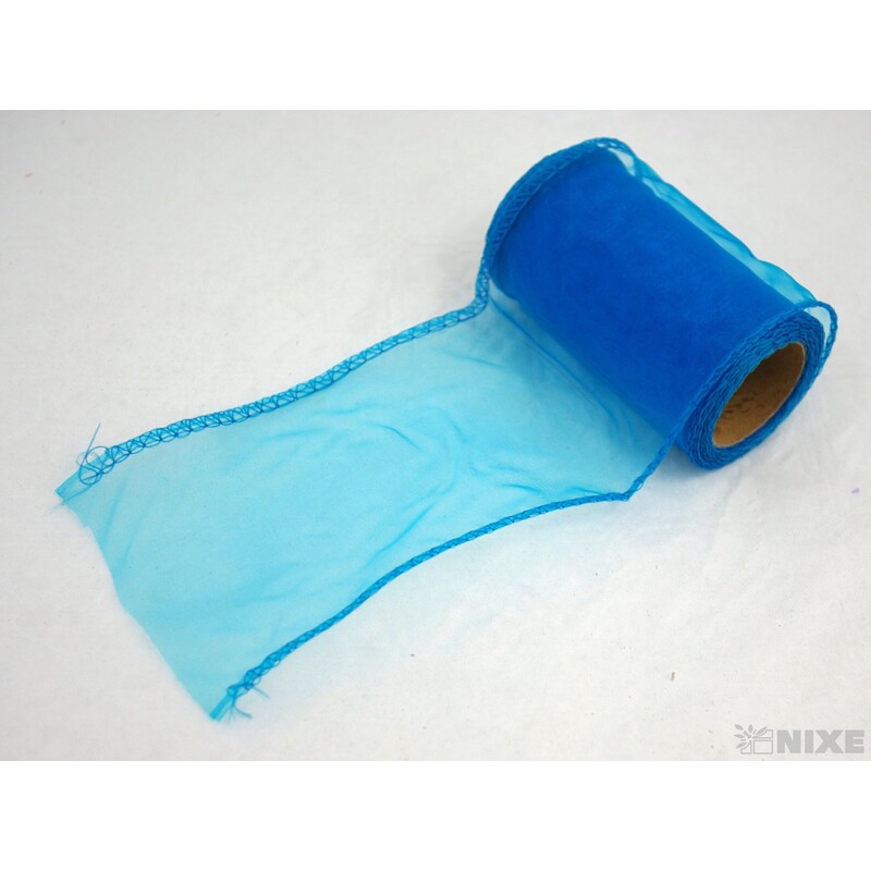 ORGANZA 10cmx10yd*TYRKYSOVÁ 037