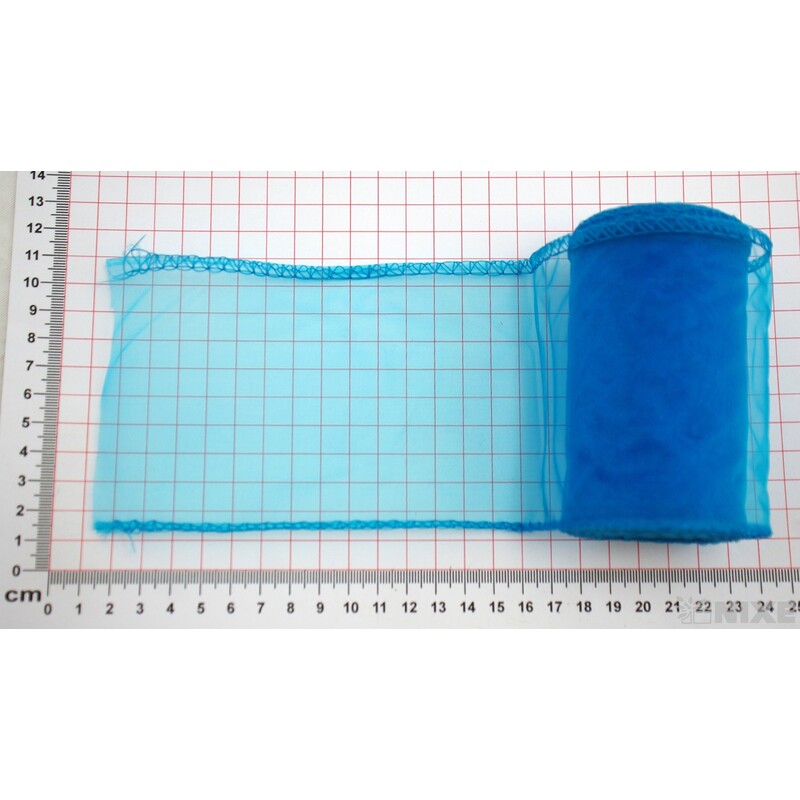 ORGANZA 10cmx10yd*TYRKYSOVÁ 037