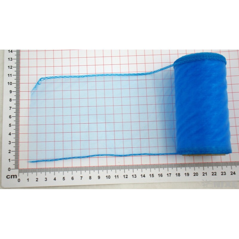 ORGANZA 10cmx10yd*MODRÁ 038