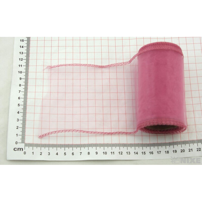 ORGANZA 10cmx10yd*STARORŮŽOVÁ 068