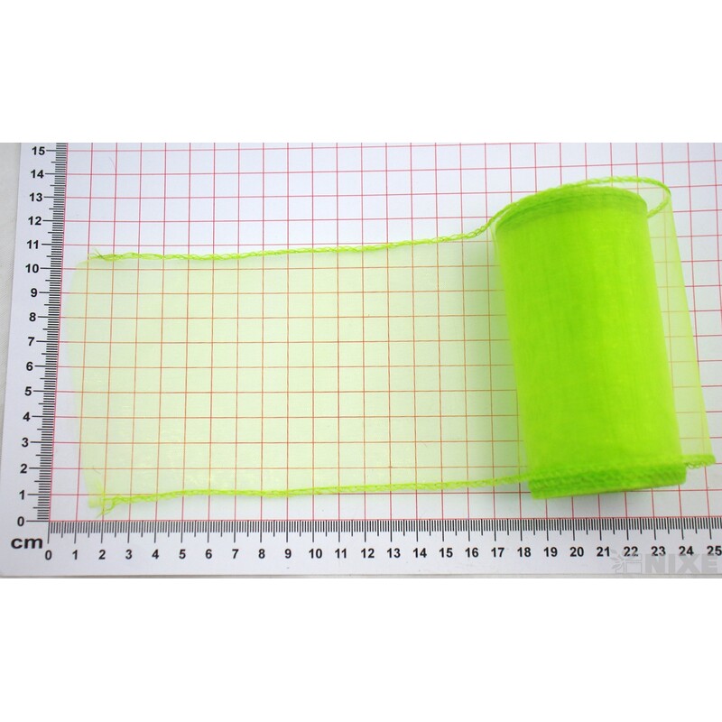 ORGANZA 10cmx10yd*ZELENÁ SV. 071