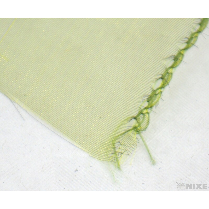 ORGANZA 10cmx10yd*ZELENÁ KHAKI 2T 11