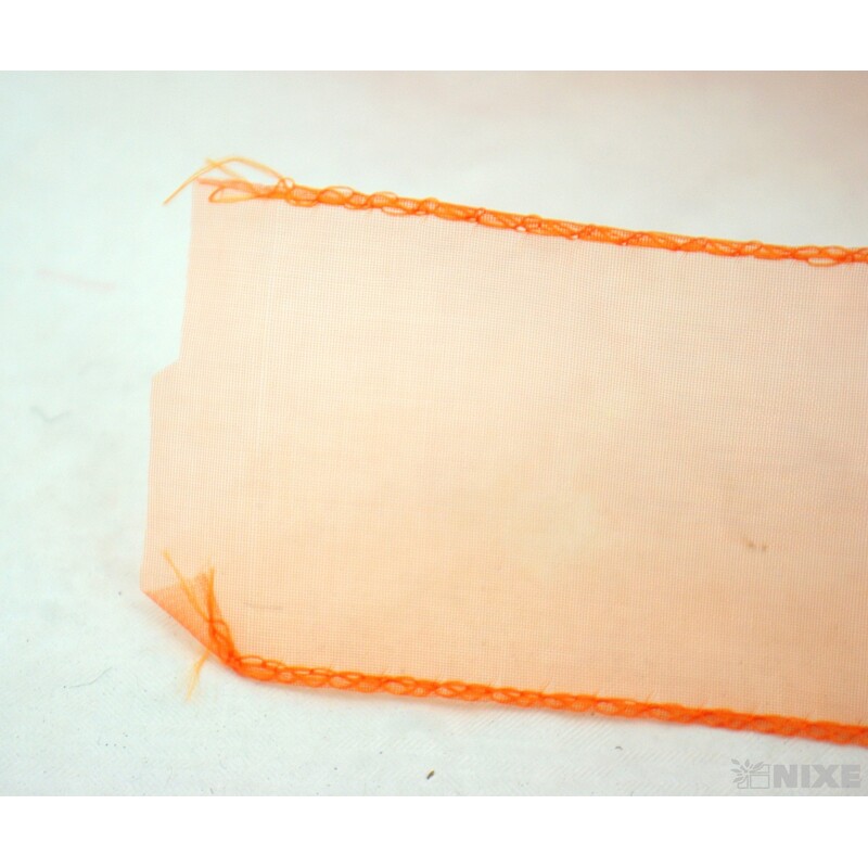 ORGANZA STUHA 65mmx20m*ORANŽOVÁ 015