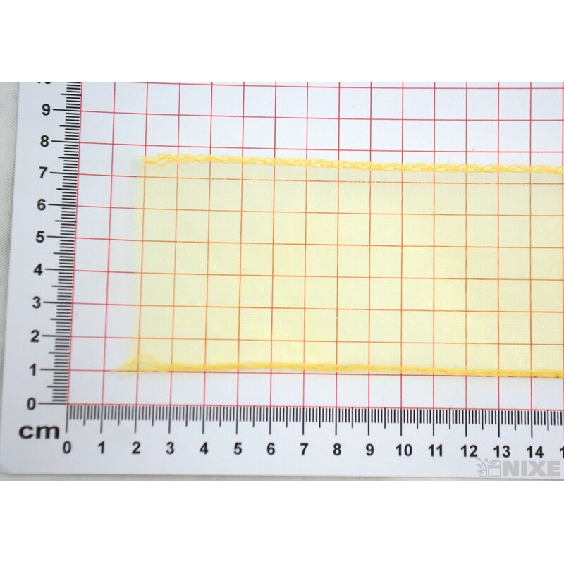 ORGANZA STUHA 65mmx20m*ŽLUTÁ TM. 017