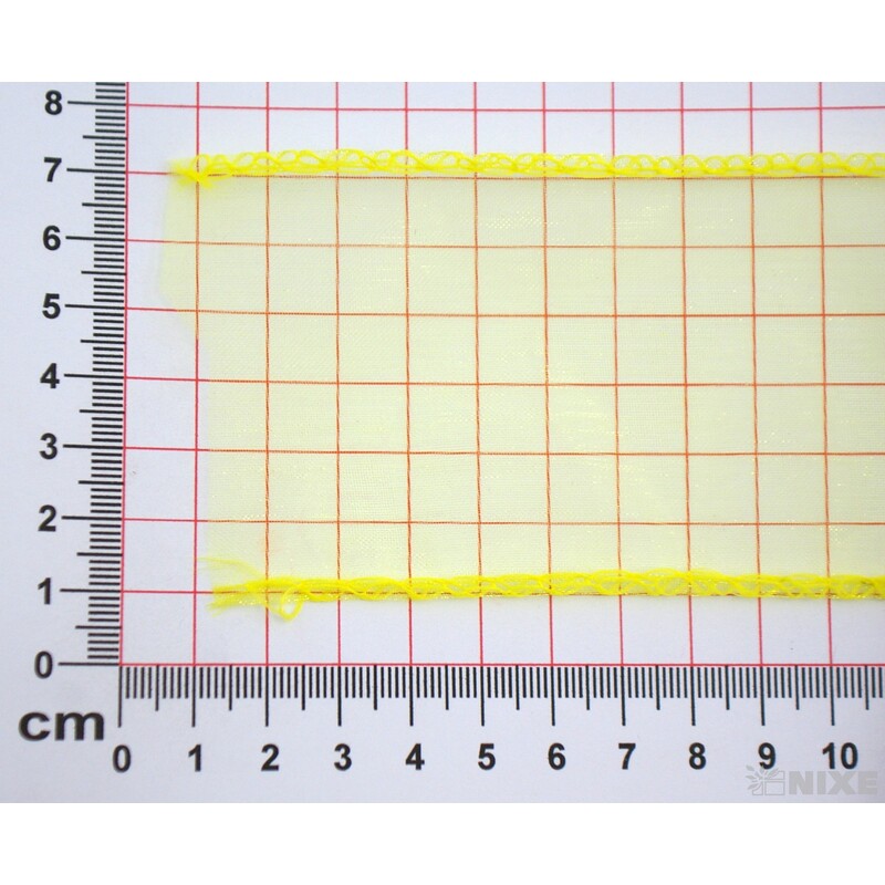 ORGANZA STUHA 65mmx20m*ŽLUTÁ 018