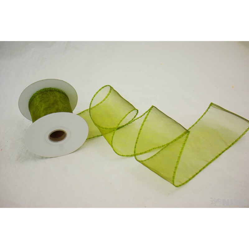 ORGANZA STUHA 65mmx20m*KHAKI 2T 011