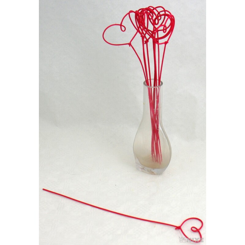 PEDIG SRDCE 10ks 35cm*ČERVENÁ