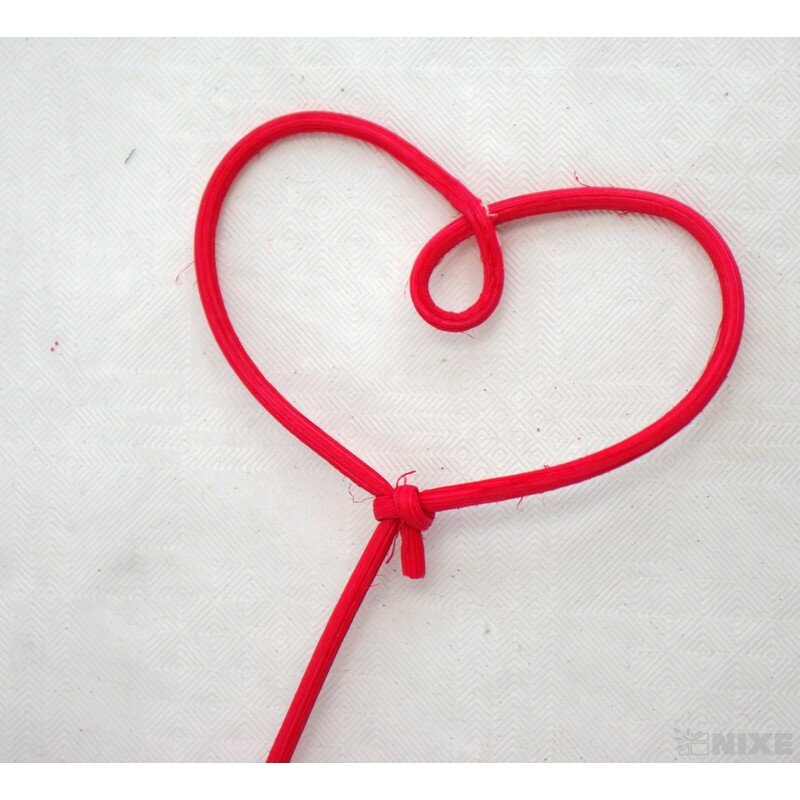 PEDIG SRDCE 10ks 35cm*ČERVENÁ