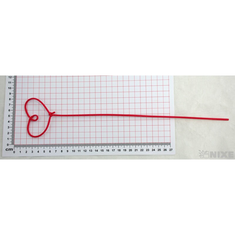 PEDIG SRDCE 10ks 35cm*ČERVENÁ