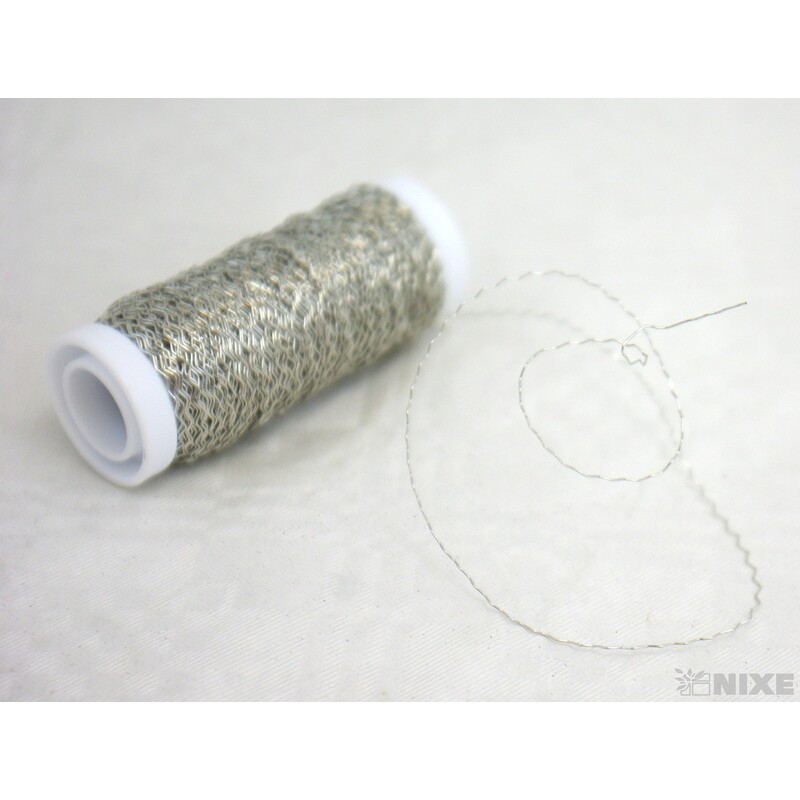 DRÁT EFFEKT PL 0,3mm 30g*STŘÍBRNÁ