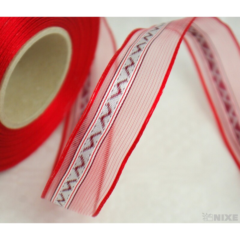 ACH STUHA MONOF DR 25mmx25m*ČERVENÁ 421601