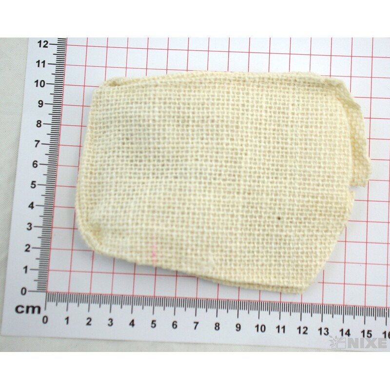 OBAL JUTA 10x10x13cm*BÍLÁ