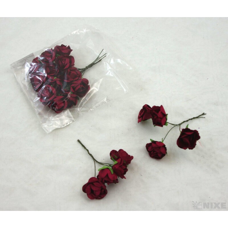 KYTIČKA RŮŽE 2x7cm 20ks 5sv*MIX BAREV