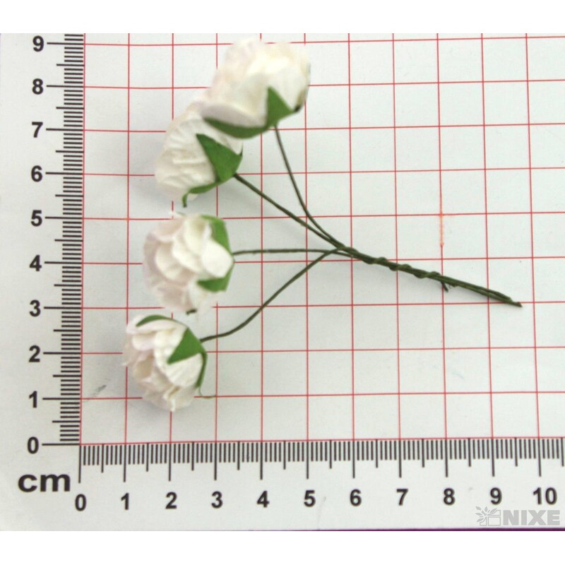 KYTIČKA RŮŽE 2x7cm 20ks 5sv*MIX BAREV