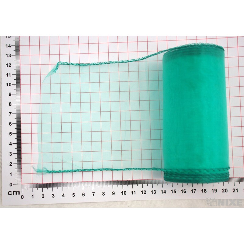 ORGANZA 12cmx8m*TYRKYSOVÁ