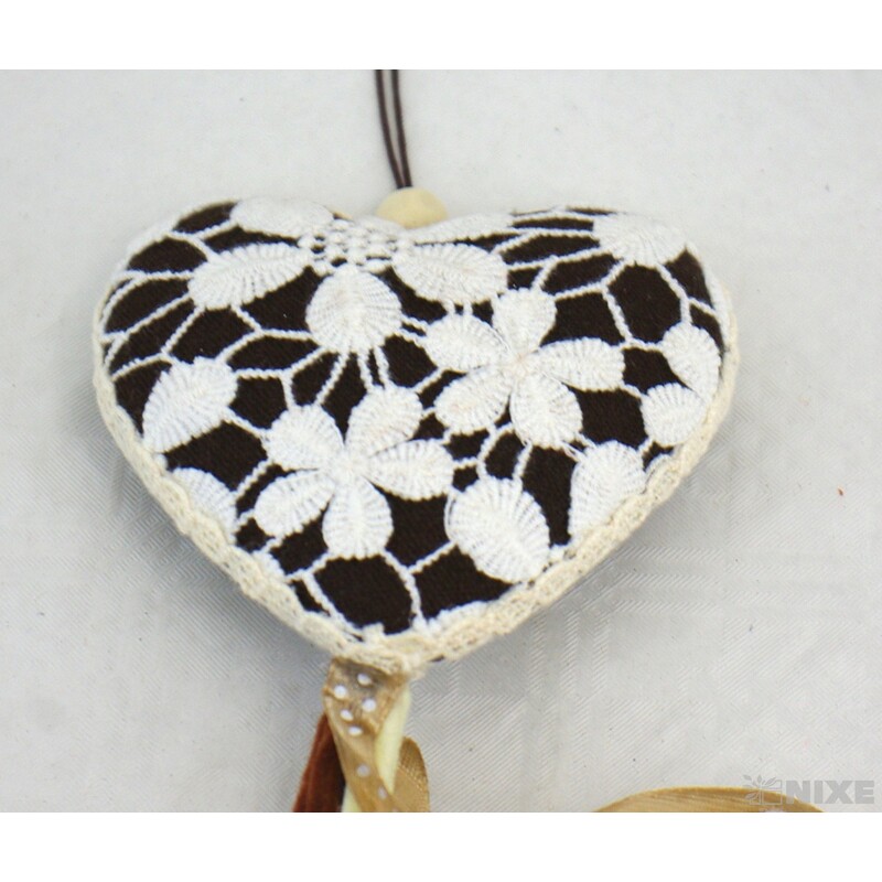 ZÁVĚS SRDCE 9x50cm*