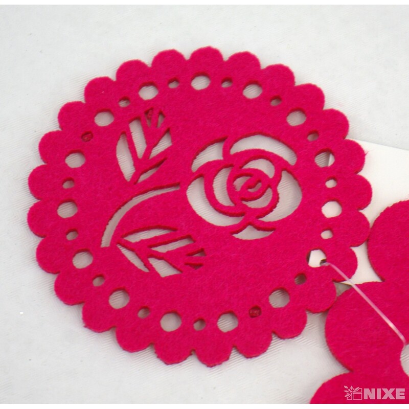 PODLOŽKA FILC 25cm a 10cm*MIX BAREV