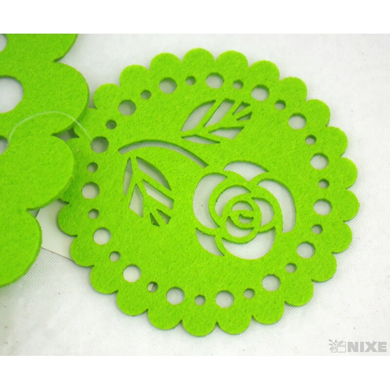 PODLOŽKA FILC 25cm a 10cm*MIX BAREV