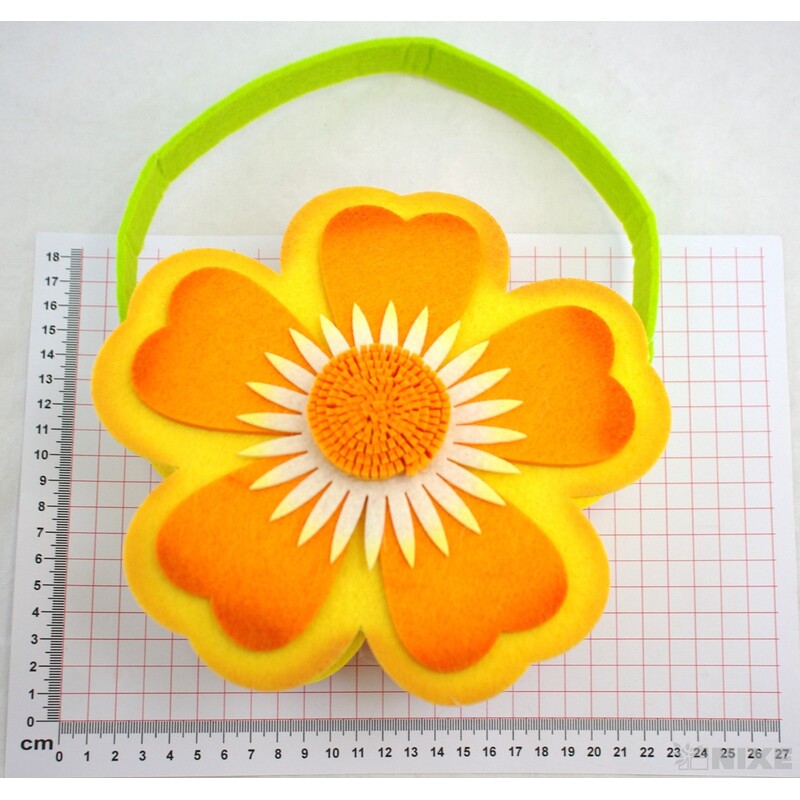 TAŠKA FILC 14x24x7cm*MIX BAREV