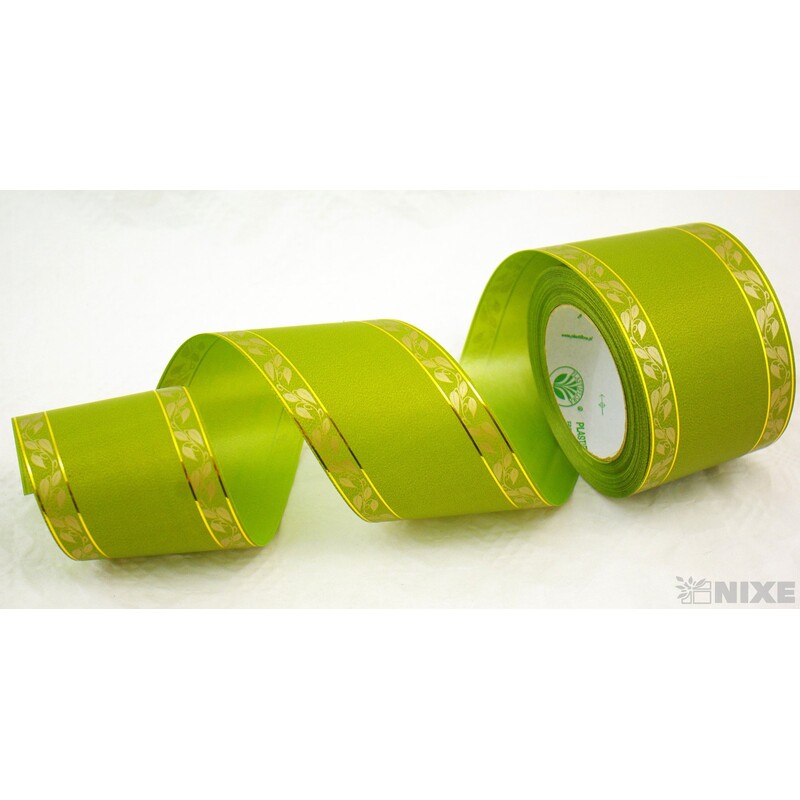 POHŘEBNÍ PÁSEK 80mmx50yd TISK*ZELENÁ