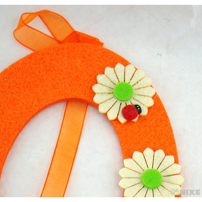 GIRLANDA VELIKONOCE 14x120cm*MIX BAREV