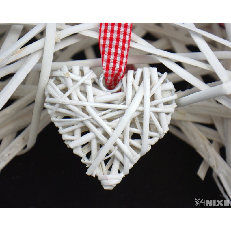 ZÁVĚS KRUH 40cm*BÍLÁ