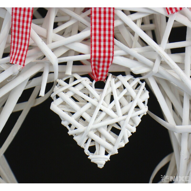 ZÁVĚS KRUH 50cm*BÍLÁ