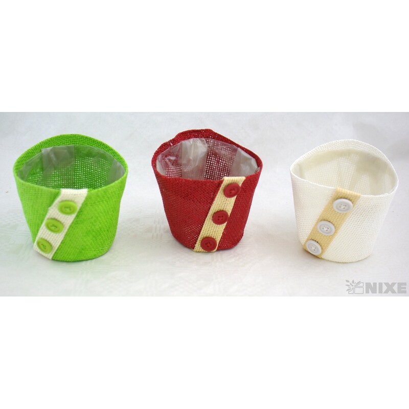 OBAL KNOFLÍKY 10x7cm*MIX BAREV