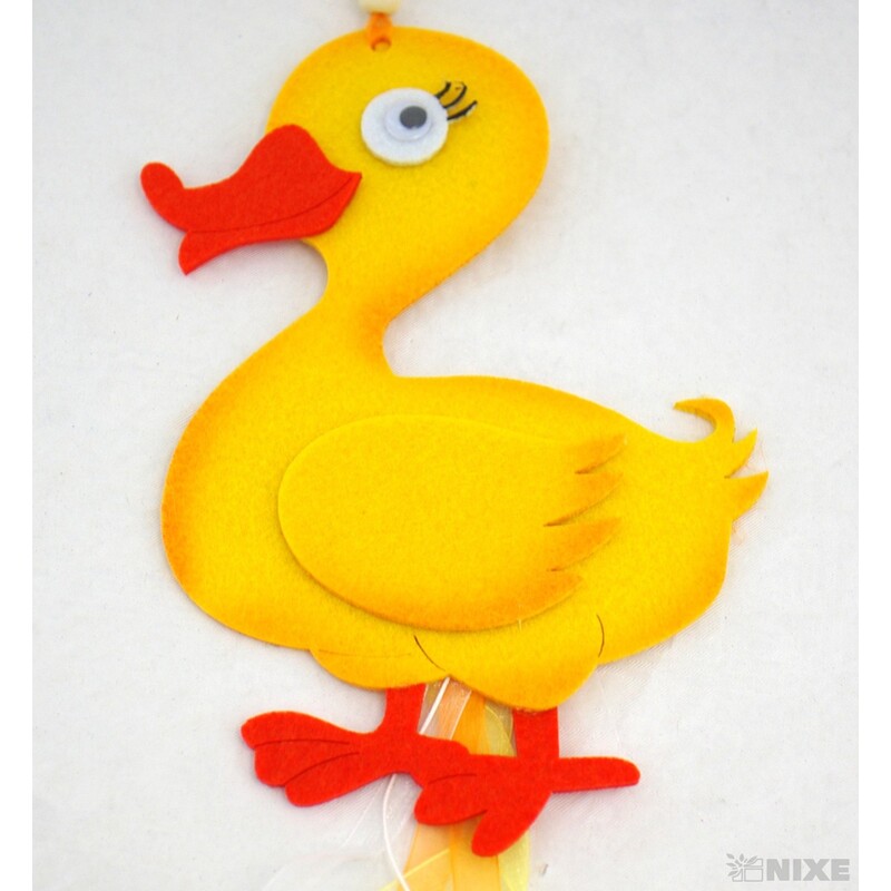 ZÁVĚS FILC KACHNA 20x15cm