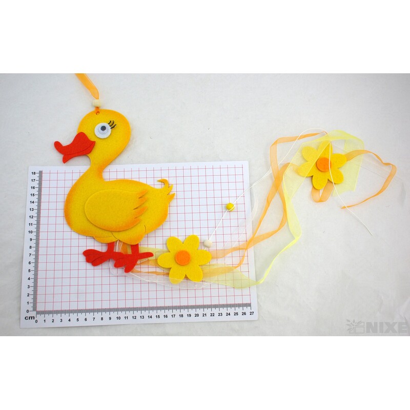 ZÁVĚS FILC KACHNA 20x15cm