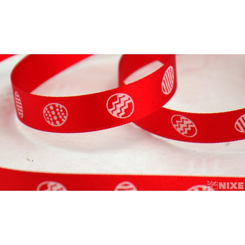 STUHA VAJÍČKA 15mmx25m*ČERVENÁ 643