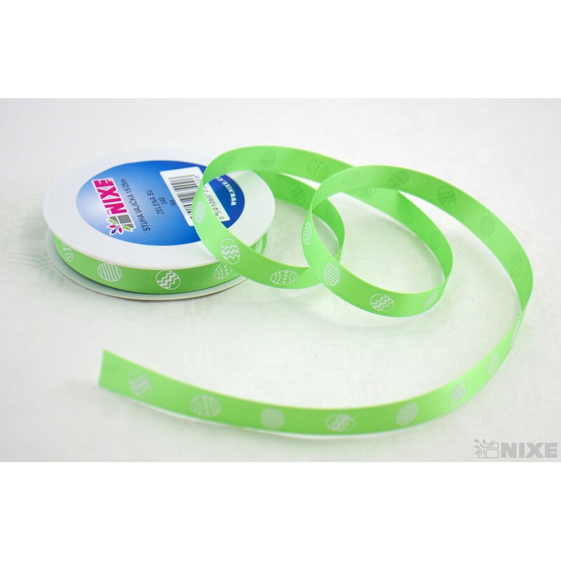 STUHA VAJÍČKA 15mmx25m*ZELENÁ SV. 348 V+