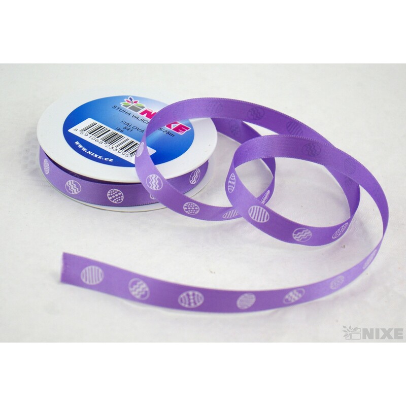STUHA VAJÍČKA 15mmx25m*FIALOVÁ 541