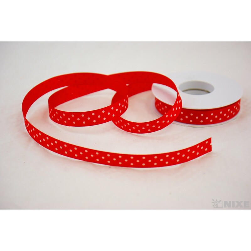 STUHA PUNTÍK N 15mmx25m*ČERVENÁ 643
