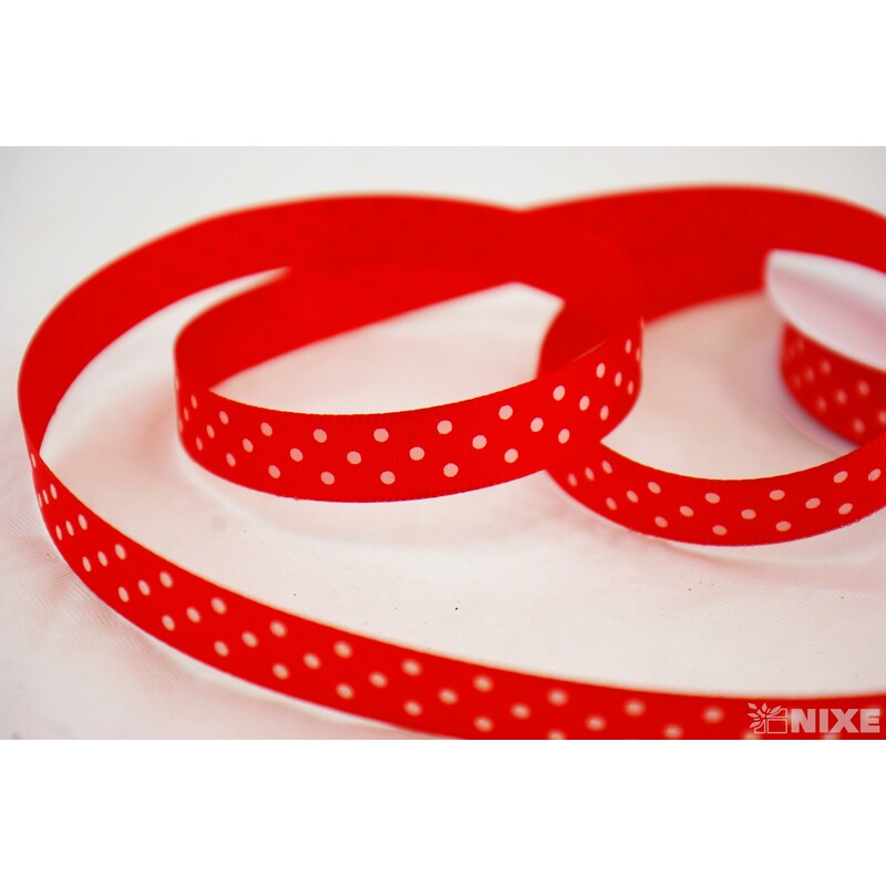 STUHA PUNTÍK N 15mmx25m*ČERVENÁ 643